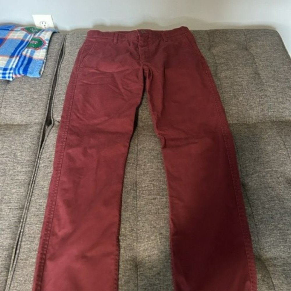 Dockers Slim Fit Dress Pants Red 33x32